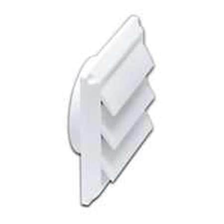Betterbeds 2676W Dryer Vent Hood - 4 In. White BE434892